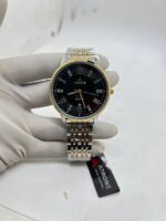 ATRONE Men Wrist Watch (Silver + Golden) #AT01