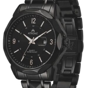 ATRONE Eclipse Black Quartz Men's Watch
