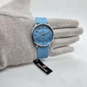 REFAME Mocha Grace Women's Quartz Watch | Brown Dial | Brown Silicone Strap | Elegant Analog Wrist Watch